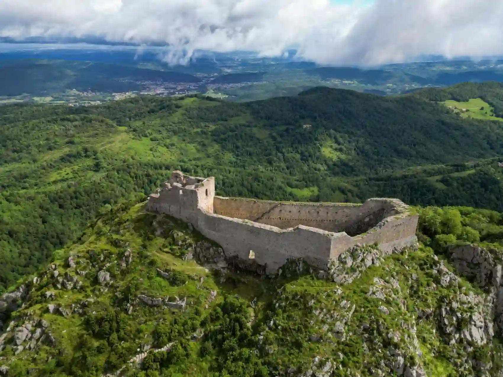 Château de Montségur (Ariège, Occitanie)